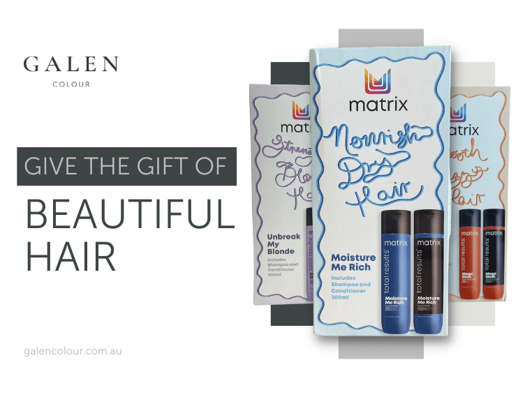 Holiday hair packs available at Galen Colour Sydney